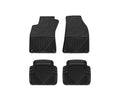 WeatherTech 95-11 Audi A6/S6 Front and Rear Rubber Mats - Black