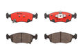 Brembo 12-17 Fiat 500 Front Prem. NAO Ceramic OE Equivalent Pad