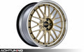BBS LM 20x10 5x120 ET33 Gold Center Diamond Cut Lip Wheel -82mm PFS/Clip Required