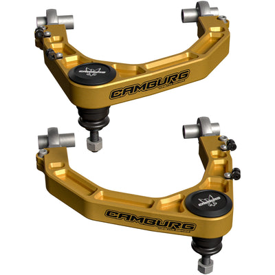 Camburg Toyota Tundra 22-25 Sequoia 23-25 KINETIK Performance Billet X-Joint XL Upper Arms (GOLD)