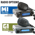 Rugged Radios 2026 Can-Am Maverick X3 Complete Communication Kit with Bluetooth Intercom and 2-Way Radio (10.25 Touchscreen Models Only) - 696 PLUS Remote Head G1 GMRS X326-696RS-G1