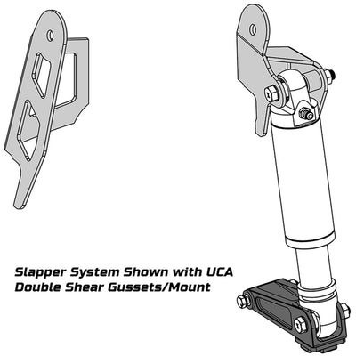 Camburg Toyota Tacoma 05-23 2.5 Front Slapper Bump Stop Kit w King 2.5 Bumps