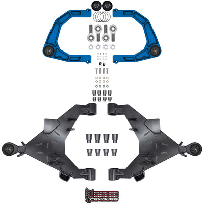 Camburg Toyota Tundra 2wd 4wd 22-25 Trail Series L T Kit (BILLET XJ UCA) (KING BLUE)