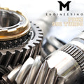 M Engineering auto part close-up