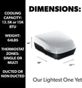 FRESHJET3,15K,MECH, COMMERICAL, WHT