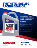 SYNTHETIC SAE 250 RACING GEAR OIL 5 QUART CASE OF 3