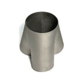 Stainless Bros 3-1 Collector 1.75in to 2.25in 1.65mm/.065in - Splay Type 17 Deg - Butt Weld
