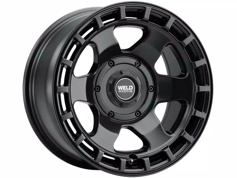Weld Off-Road Ridge 20x9 - 8x180 BP - ET0 - 124.3mm CB - Satin Black Wheel