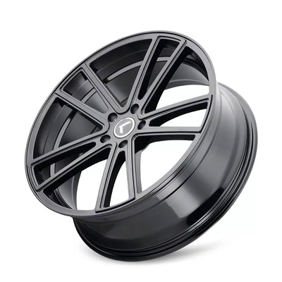 Kraze KR190 Lusso 22x9.5 / 6x139.7 BP / 30mm Offset / 106mm Hub Gloss Black Wheel