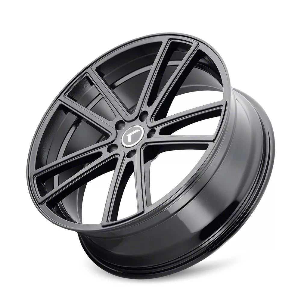 Kraze KR190 Lusso 22x9.5 / 6x139.7 BP / 30mm Offset / 106mm Hub Gloss Black Wheel