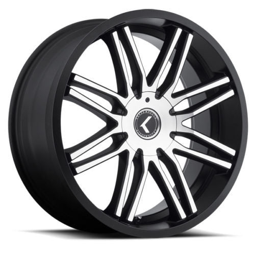 Kraze KR196 Evolve 22x9 / 5x114.3 BP / 35mm Offset / 73.1mm Hub Gloss Black Wheel