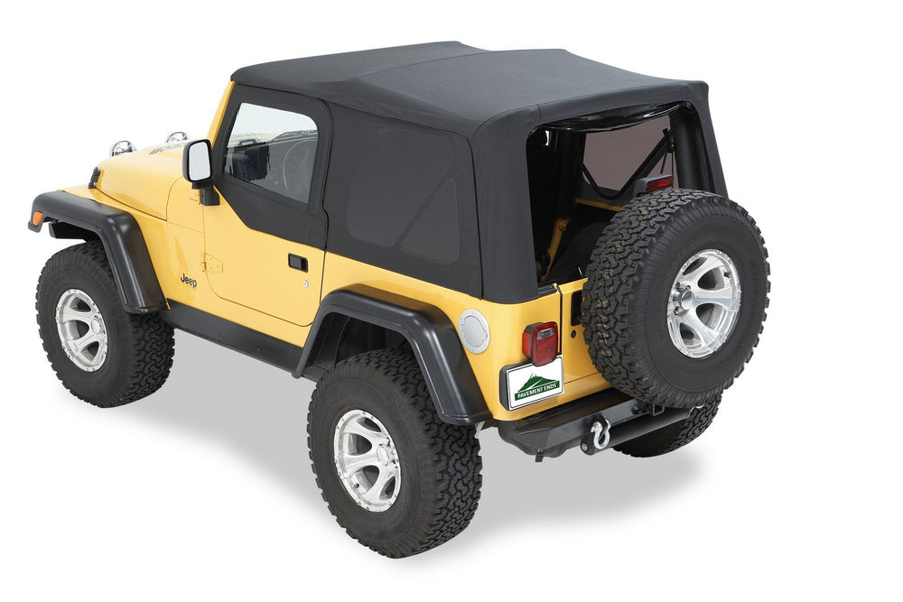 Bestop 97-06 Wrangler TJ Exc Replay OEM Rep Top (Blk Diamond Tinted Windows No Upper Door Skins)