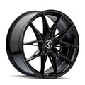 Kraze KR196 Evolve 20x9 / 5x114.3 BP / 35mm Offset / 72.62mm Hub Gloss Black Wheel