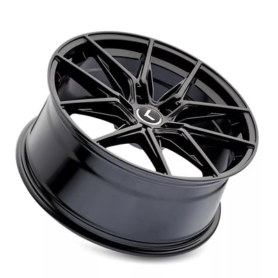 Kraze KR196 Evolve 20x9 / 5x114.3 BP / 35mm Offset / 72.62mm Hub Gloss Black Wheel