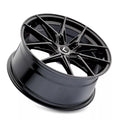 Kraze KR196 Evolve 20x9 / 5x114.3 BP / 35mm Offset / 72.62mm Hub Gloss Black Wheel