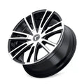 Kraze KR183 Spectra 18x8 / 5x112/120 BP / 40mm Offset / 74.1mm Hub Gloss Black Machined Wheel