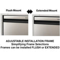 NRX50S UNIVERSAL MOUNTING FRAME