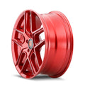Touren 3279 TR79 18x8 / 5x114.3 BP / 35mm Offset / 72.6mm Hub Gloss Crimson Candy Red Wheel