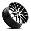 Touren 3260 TR60 20x8.5 / 5x115/120 BP / 20mm Offset / 74.1mm Hub Gloss Black Machined Wheel