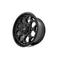 Rough Country 80 Series Wheel | One-Piece | Semi Gloss Black | 20x10 | 5x5 | -19mm