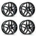 Touren 3279 TR79 19x8.5 / 5x112 BP / 35mm Offset / 66.56mm Hub Gloss Black Wheel