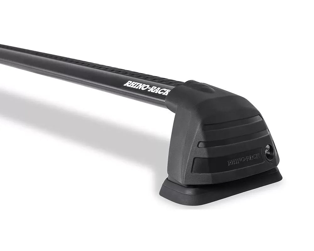 Rhino-Rack 16-21 Nissan Titan 4 Door Crew Cab Front Vortex ROC25 Flush 1 Bar Roof Rack - Black