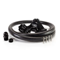 ~(7 lbs. 13X13X5)~ 2008 - 2010 Ford 6.4L CCV Re-Route Kit. Billet Aluminum includes -12 AN Fittings Hose and RCD Cap