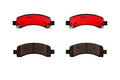 Brembo 02-06 Cadillac Escalade Prem. NAO Ceramic OE Equivalent Pad - Rear