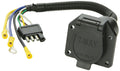 7-WAY MOLDED TRAILER END W/10' CABL