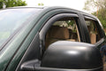 Westin 2005-2010 Jeep Grand Cherokee Wade In-Channel Wind Deflector 4pc - Smoke
