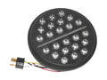 Letric Lighting 7? LED Black Buck-Shot Style multi-mini Headlight