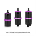 Mishimoto Universal Baffled Oil Catch Can - Purple