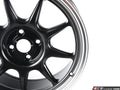 Konig Countergram 17x8 4x100 ET45 Matte Black / Matte Machined Lip