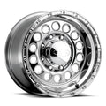 Raceline 887 Rock Crusher 15x8in / 5x139.7 BP / -32mm Offset / 107.95mm Bore - Polished Wheel