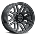 Aluminum Wheels 16x8 Outlander 944B Satin Black 0 Offset 5 on 114.3 Bolt Pattern 78.1 Bore Raceline