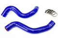 HPS Performance Blue Reinforced Silicone Radiator Hose Kit Coolant for Scion 05-10 tC
