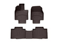 WeatherTech Cocoa Front Rear FloorLiner HP Fits -20-25 Highlander 471609-1-2IM
