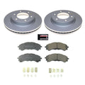 Power Stop 19-21 Ford Ranger Front Z17 Evolution Geomet Coated Brake Kit