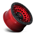 D632 18X9 8X6.5 GL-RED-BBR -12MM