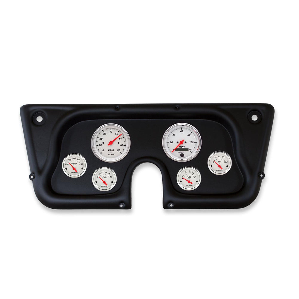 ~(3 lbs. 23X13X2)~ GAUGE MOUNT DIRECT FIT (3 3/8 IN X2 2 1/16 IN X4) CHEV TRUCK C/K/K5/SUBRBN 67-72