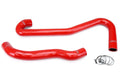 HPS Performance Red Reinforced Silicone Radiator Hose Kit Coolant for Jeep 09-10 Grand Cherokee SRT8 6.1L V8 WK1