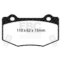 EBC Racing 13-15 Chevrolet Corvette (C7) RP-1 Race Rear Brake Pads
