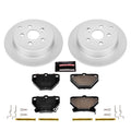 Power Stop 00-05 Toyota Celica Front & Rear Z17 Evolution Geomet Coated Brake Kit