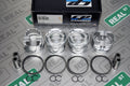 CP Piston & Ring Set for Nissan SR20VE/VET - Bore (86.5mm) - Size (+0.5mm) - CR (9.0:1) *Single*
