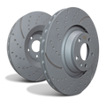Power Stop 12-17 Fiat 500 Front and Rear Semi-Coated Rotor Kit