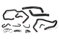 HPS Performance Reinforced Black Silicone Radiator + Heater Hose Kit Coolant for Toyota 10-14 FJ Cruiser 4.0L V6