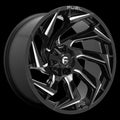 D753 15X8 5X5.5 GL-BLK-MIL -12MM