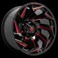 D755 15X8 5X5.5 GL-BLK-MIL-RTTC -12