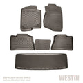 ~(16 lbs. 33X20X6)~ Profile Liners Front 2nd and 3rd Row Set Black 5 2012-2015