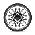 ~(29 lbs. 20X20X11)~ IMPACT 17x8.5 6x135.00 SATIN BLACK MACHINED (0 mm)